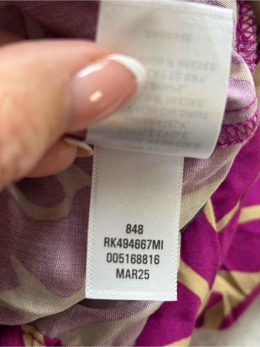 NWT Nordstrom Rack Abstract Graphic Print Palazzo Wide Leg Pants M - Picture 8 of 9